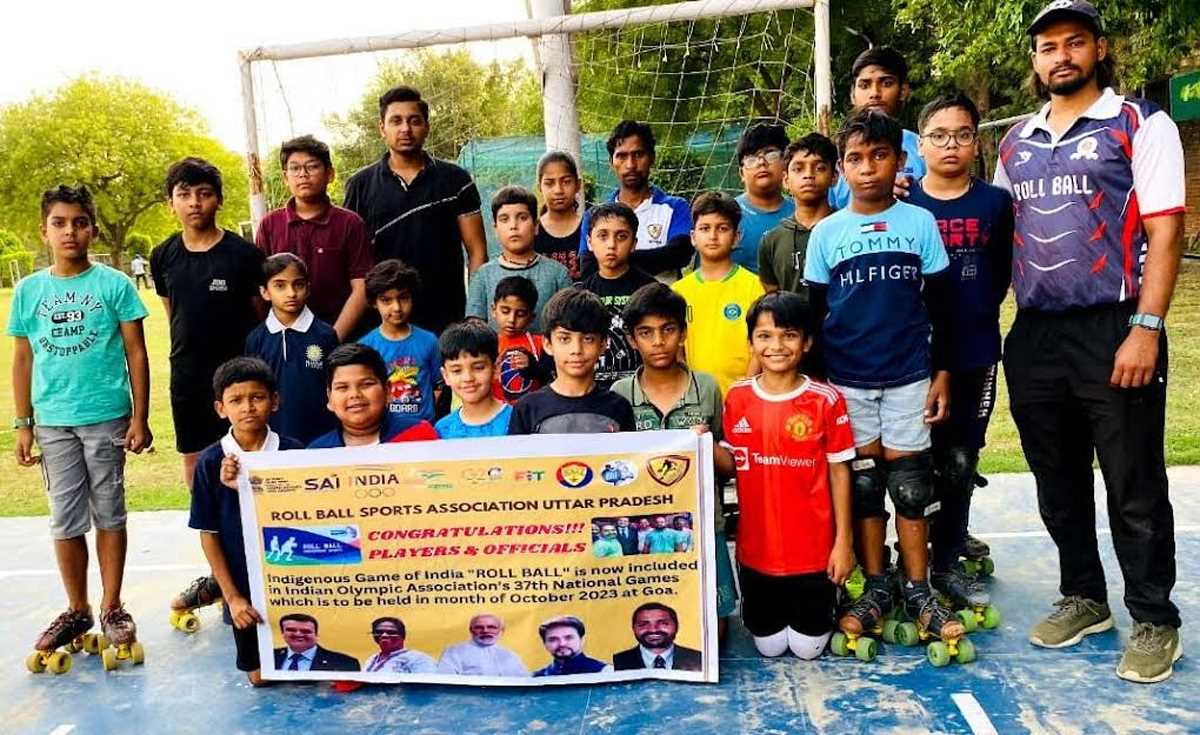 रोल बॉल स्केटिंग खेल को 37 वीं राष्ट्रीय खेल प्रतियोगिता 2023 में मिली जगह रोल बॉल स्केटिंग खेल को 37 वीं राष्ट्रीय खेल प्रतियोगिता 2023 में मिली जगह